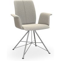 Bert Plantagie TARA SPIN COMFY 833C Stuhl mit Armlehne breit geschlossen gepolstert von Bert Plantagie