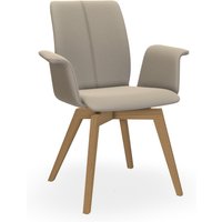Bert Plantagie TARA WOOD COMFY 835C Stuhl mit Armlehne breit geschlossen gepolstert von Bert Plantagie