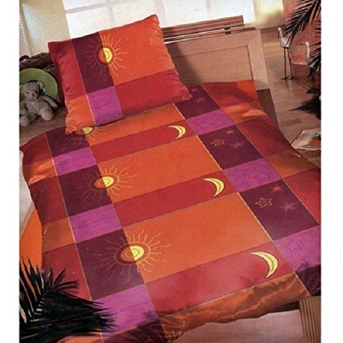 Bertels Textilhandels GmbH Microfaser Bettwäsche Karo Nacht 2 TLG 135 x 200 von Bertels Textilhandels GmbH