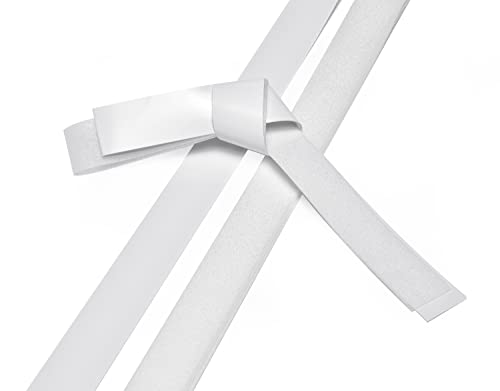 20x Quilling Papier-Streifen "Glitter-Weiß"Faltstreifen Fröbelstreifen Paper Flechtsteifen von BERTELS