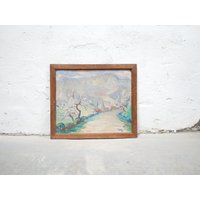 Altes Gemälde Auf Holz Signiert M. Gay Altes Gemälde Auf Holz Signiert M. Gay von BertheetHypolite