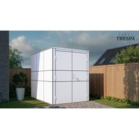 BERTILO Fahrradbox "HPL Bike in verschiedenen Farben", HPL, witterungsbeständig, farbstabil, BxTxH: 155x235x194 cm von Bertilo
