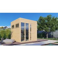 BERTILO Gartenhaus "Cubus 2 Office, in verschiedenen Farben" von Bertilo
