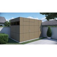 BERTILO Gartenhaus "HPL 2, in verschiedenen Farben", Fassaden-HPL in Architekturqualität, witterungsbeständig, farbstabil von Bertilo