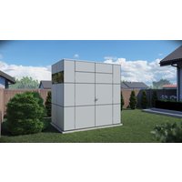 BERTILO Gartenhaus "HPL Mini, in verschiedenen Farben", Fassaden-HPL in Architekturqualität, witterungsbeständig, farbstabil von Bertilo