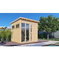 BERTILO Gartenhaus "Pentus 2 Office, in verschiedenen Farben" von Bertilo