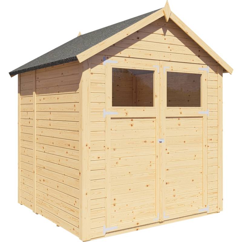 Bertilo Gartenhaus Sylt 2 Naturbelassen 180 x 174 cm von Bertilo