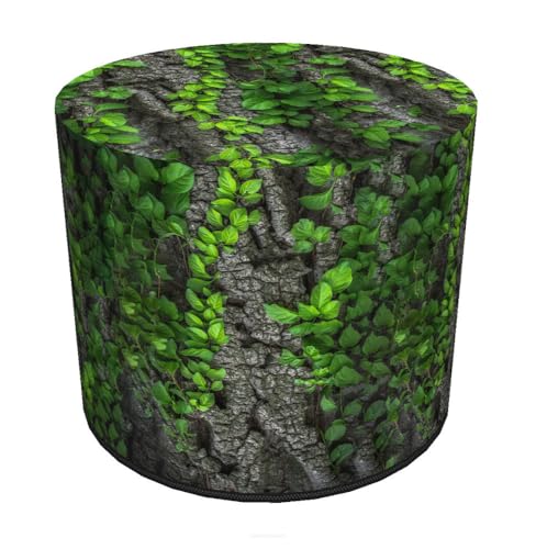 Bertoni Hocker Sitzhocker Pouf für Balkon & Garten Puff Codura Wetterfest 40 x 40 cm Garten Sitzsack Outdoor & Indoor Runder Sitzpouf mit abnehmbarem Bezug Waschbar Creeper von Bertoni