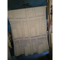 106-Light The Way - Leuchtturm Filet Häkeln von BertsCrochetCottage