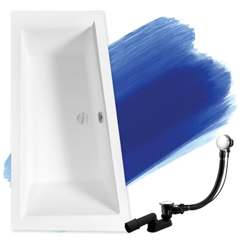 BADLAND Badewanne Original Weiß Acryl Wanne Eckbadewanne INTIMA 150x85 Links KOMPLETTSET SET + Füßen und Exklusive Chrom Automatik Ablaufgarnitur Made in EU 3in1 BADLAND Badewanne Original Weiß Acryl Wanne Eckbadewanne INTIMA 150x85 Links KOMPLETTSET SET + Füßen und Exklusive Chrom Automatik Ablaufgarnitur Made in EU 3in1 von Besco