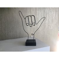 Shaka Draht Schmuck Dekor Weihnachten von BesidetheseaStudio