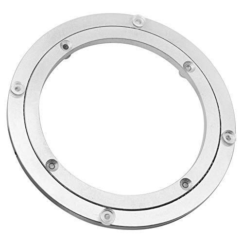 Besimple Robuster Drehteller aus Aluminiumlegierung, drehbares Kugellager, runder Esstisch, Glatte Drehplatte für Tischplatte, zum Servieren von Messen Besimple Robuster Drehteller aus Aluminiumlegierung, drehbares Kugellager, runder Esstisch, Glatte Drehplatte für Tischplatte, zum Servieren von Messen von Besimple