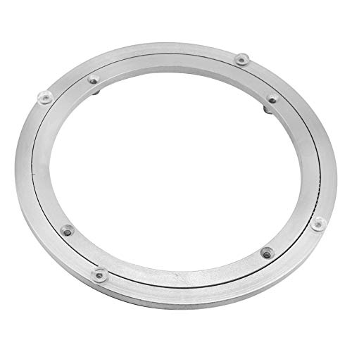 Besimple Robuster Drehteller aus Aluminiumlegierung, drehbares Kugellager, runder Esstisch, Glatte Drehplatte für Tischplatte, zum Servieren von Messen Besimple Robuster Drehteller aus Aluminiumlegierung, drehbares Kugellager, runder Esstisch, Glatte Drehplatte für Tischplatte, zum Servieren von Messen von Besimple