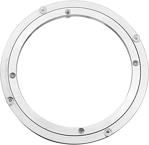 Drehteller aus Aluminiumlegierung, strapazierfähiger drehbarer Drehteller, Lazy Susan, drehbarer Lager, runder Esstisch, Glatte Schwenkplatte, Hardware, 50,8 cm Drehteller aus Aluminiumlegierung, strapazierfähiger drehbarer Drehteller, Lazy Susan, drehbarer Lager, runder Esstisch, Glatte Schwenkplatte, Hardware, 50,8 cm von Besimple