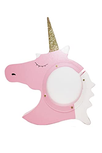 Beslo Hochwertige Einhorn Spardose Kinder aus Holz I Sparschwein Sparbüchse Sparkasse I Geld Geschenk I Geburt Baby I Junge Mädchen (Einhorn Gold) von Beslo