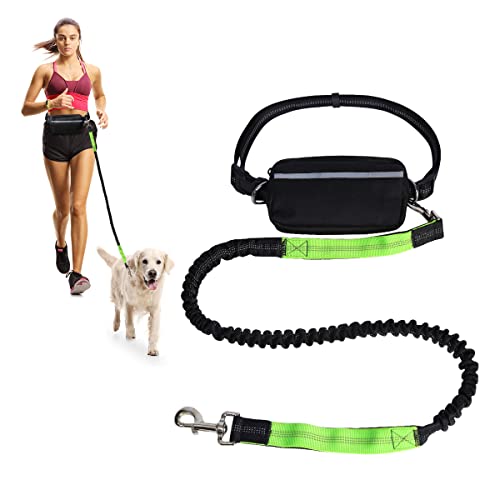 Besmall Hundeleine zum Laufen Spazieren,Joggingleine für Hunde mit Hüftgurt Reflektierende Nähte und kotbeutelspender,Grün Hundeführleine mit Verstellbar für Große Hunde Geeignet Besmall Hundeleine zum Laufen Spazieren,Joggingleine für Hunde mit Hüftgurt Reflektierende Nähte und kotbeutelspender,Grün Hundeführleine mit Verstellbar für Große Hunde Geeignet von Besmall