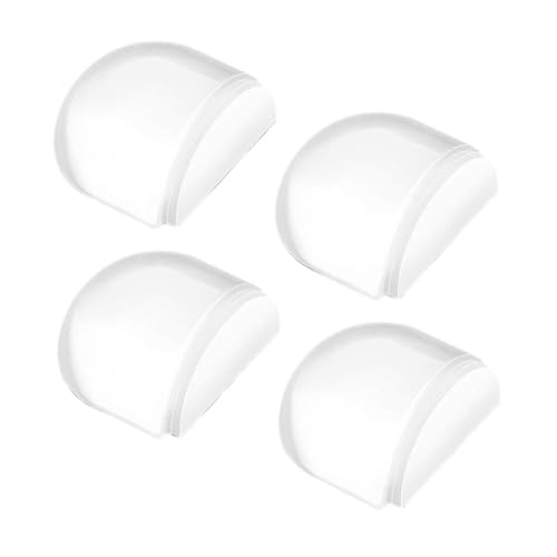 4 Stück Türstopper Kleben,Türpuffer Selbstklebend,Boden Stopper Door,Transparent Zum Wand Den,Tür Wall Wandpuffer,Adhesive Auf Außenbereich,Bodentürstopper,Bumsinchen Dem Klinke Möbel von Besmrpg