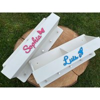 Kindergarderobe Xl Mit Ablagebox Aus Holz, Ablage, Geschenke Zur Taufe, Kinder Garderobe, Geburtsgeschenk von Besonderlich