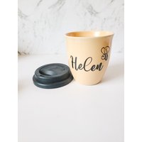Personalisierte Honeypot-Reisebecher Mit Biene, Benutzerdefinierte Bienenbecher, Honigtopfbecher von BespokeAvocado