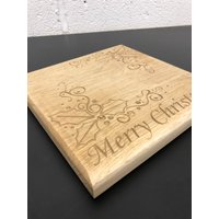 Weihnachtskuchen Board, Servieren Board Weihnachtskuchen Board, Servieren Board von BespokeEnglishGifts