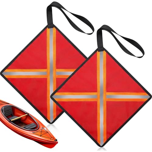 Besreey Bootssicherheitsflagge - Sicherheits-Reisefahne für Kajak,Reißfeste Reflektierende 2-Teilige Warnfahnen Für Bootstransport Reisen LKW Outdoor Für Kinder Und Erwachsene Besreey Bootssicherheitsflagge - Sicherheits-Reisefahne für Kajak,Reißfeste Reflektierende 2-Teilige Warnfahnen Für Bootstransport Reisen LKW Outdoor Für Kinder Und Erwachsene von Besreey
