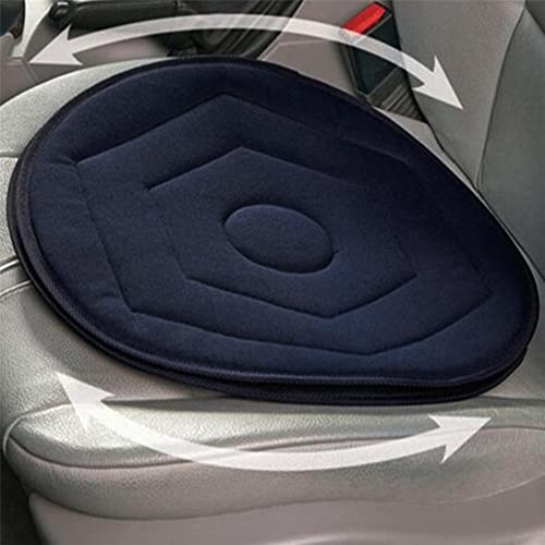 Besreey Drehbares Kissen Für Auto - Car Swivel Cushion - Drehsitzkissen - Relaxing 360 Rotating Seat Cushion | 40 cm, Drehendes Sitzkissen Gedächtnis Schwenker Schaum Mobilitätshilfe Sitzkissen von Besreey
