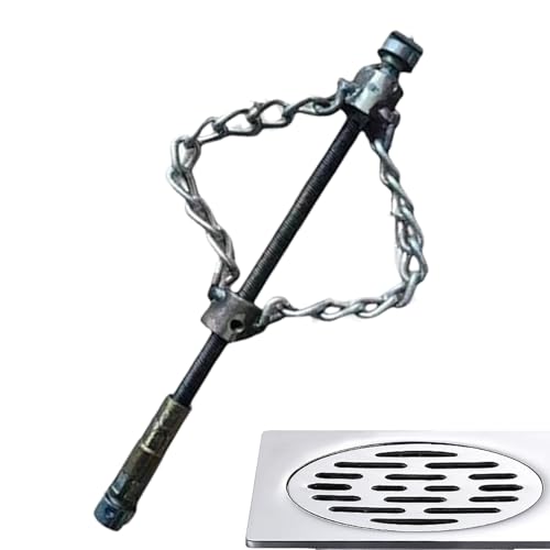 Besreey Flexible Entkalkung | Werkzeug zur Rohrwartung | Vielseitige Verstopfungs Entkalkungskette für Toilette Bad Haus Restaurant Fettablagerungen Straße Garten Abflüsse Rohre von Besreey