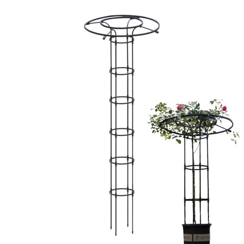 Besreey Garten Rankgitter für Kletterpflanzen - Vertikale Kletterhilfe Für Zimmerpflanzen | Dekoratives Spalier Für Gemüseblumen & Rankpflanzen Im Garten, Rasen & Außenbereich von Besreey