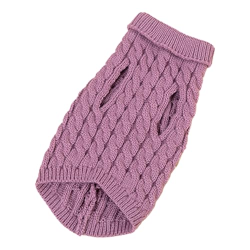 Besreey Großer Hundepullover | Warmer Strickpullover Für Katzen,Sanft Warme Überzieher Jacke Haustierbekleidung Für Junge Und Mädchen von Besreey