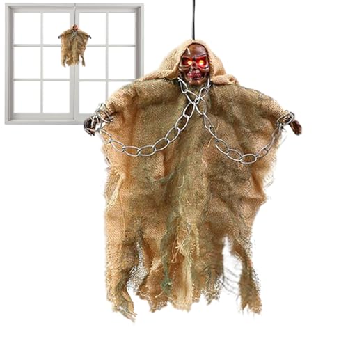 Besreey Halloween Geist - Kettengeister-Spukdeko Gruselschmuck - Halloween Deko Und Partyzubehör Für Innenbereich Und Außenbereich Für Zimmer Garten Terrasse Gruselhaus Vorgarten Besreey Halloween Geist - Kettengeister-Spukdeko Gruselschmuck - Halloween Deko Und Partyzubehör Für Innenbereich Und Außenbereich Für Zimmer Garten Terrasse Gruselhaus Vorgarten von Besreey