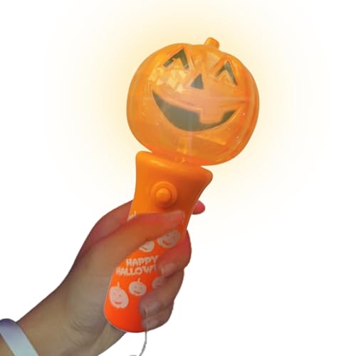 Besreey Halloween-Leuchtstab – beleuchteter Halloween-Kürbis-Licht | Beleuchtung in Kürbisform, Konzert Karneval von Besreey
