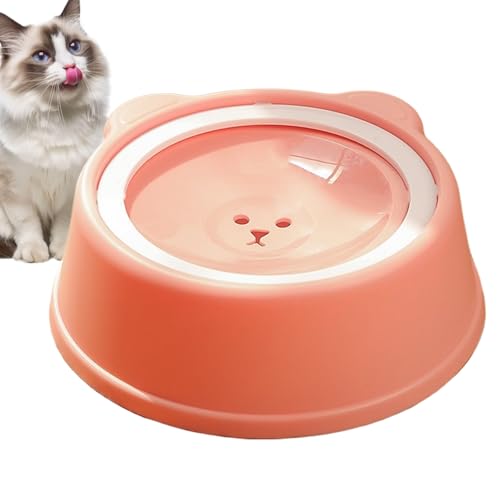 Besreey Hundenapf Für Wasser | Slow Feeder Trinknapf ohne Verschütten,Rutschfester schwimmender Wassernapf für Hunde - Für Mehrkatzenhaushalte Reise Auto Transportbox Welpen Kitten Katzen Besitzer von Besreey