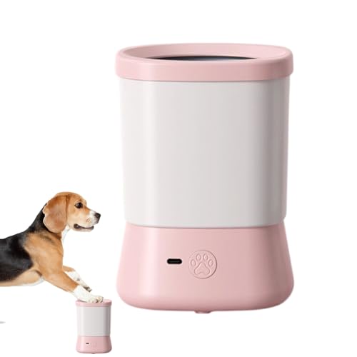 Besreey Hundepfoten Reiniger Für Hunde | Reinigungstasse für Hundepfoten | 2 Geschwindigkeiten Splash Schutz Reinigungszubehör Zur Fußpflege Bei Spaziergängen Wandern Camping Nach Dem von Besreey