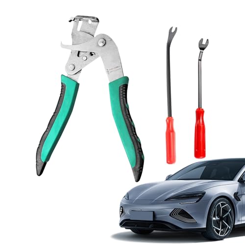 Besreey Kfz-Plattenclip-Zange - Automontage Clip Entferner Werkzeug,Multifunktionale Autoreparatur Hilfsmittel Für Anfänger Und Mechaniker von Besreey