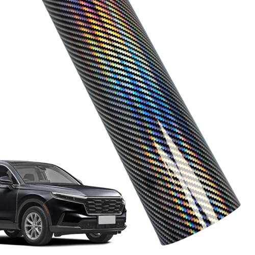 Besreey Kohlefaser Autofolie - Schutzfolie aus Kohlefiber | Stylische Design Accessoires Innenraum Deko Geschenkidee von Besreey