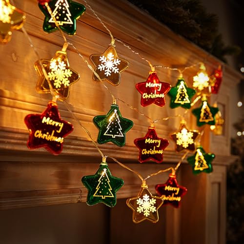 Besreey Kugel Weihnachts Lichterkette - LED Christbaumkugel Lichterkette Deko,Festliche Beleuchtung Schmuck Dekoration für Weihnachten Innen Außen Wand Fenster Kamine Treppengeländer Besreey Kugel Weihnachts Lichterkette - LED Christbaumkugel Lichterkette Deko,Festliche Beleuchtung Schmuck Dekoration für Weihnachten Innen Außen Wand Fenster Kamine Treppengeländer von Besreey