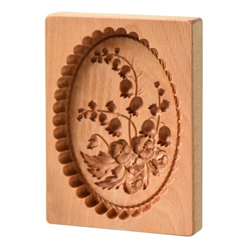 Besreey Model Backform Blumenmuster Keksformen - Backform Aus Holzbackform, Plätzchen-Ausstecher -Model-Backform Sichere Holzbackform Für Kekse Lebkuchen Mooncakes Form Besreey Model Backform Blumenmuster Keksformen - Backform Aus Holzbackform, Plätzchen-Ausstecher -Model-Backform Sichere Holzbackform Für Kekse Lebkuchen Mooncakes Form von Besreey