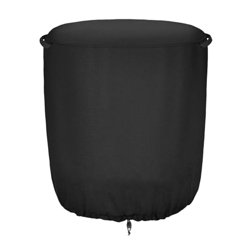 Besreey Outdoor Fire Pit Cover,Verblassungsresistente Runde Terrassen Feuer Säule Schutz - Kaminofen Grill Schutzabdeckung Für Kamin Terrassen Grünfläche von Besreey