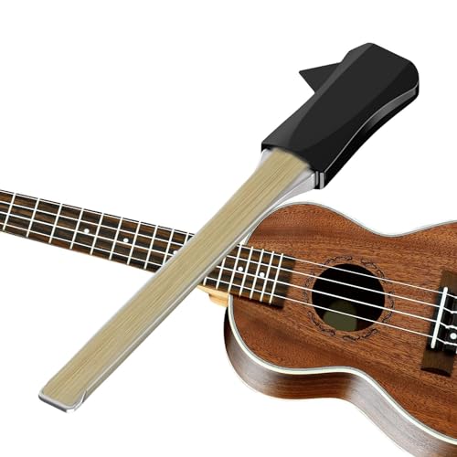 Besreey Pickaso Gitarrenbogen | Integriertes Plektrum, doppelseitiges Schachtelhalm-Gitarrenzubehör | Tragbare Zupfsaitenwerkzeuge, Gitarrenstock für obere und untere Saiten, Bühnenauftritt von Besreey