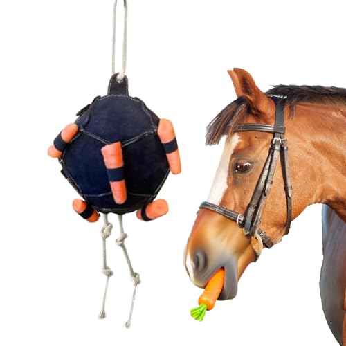 Besreey Spielzeug Für Box | Futterball Mit Karotte Zum Langsamen Füttern,Lustiger Zeitvertreib Gegen Langeweile Für Und Tiere Im Stall von Besreey