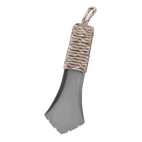 Besreey Trowel Backpacking - Titanlegierung Schaufel für Bergsteigen,Leichtes Outdoor Überlebensausrüstung Für Outdoor-Enthusiasten Frauen Männer Jugendliche von Besreey