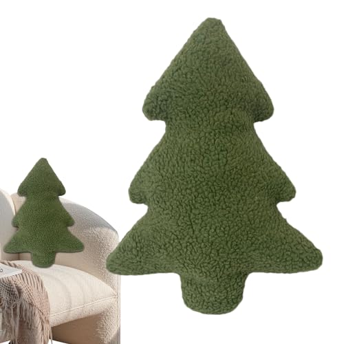 Besreey Weihnachtsbaum Form Kissen - Weihnachtskissen - Winter Kissen - Weihnachten Kissen Baum | Niedliche Dekokissen, 30 X 21cm Sofa Decoration Cushion for Chrismas Besreey Weihnachtsbaum Form Kissen - Weihnachtskissen - Winter Kissen - Weihnachten Kissen Baum | Niedliche Dekokissen, 30 X 21cm Sofa Decoration Cushion for Chrismas von Besreey