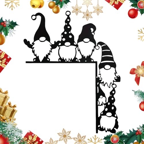 Besreey Winkel-Dekoration für Weihnachtstür, Ornament , Türrahmen, Weihnachtsdekoration, , GNOME, Weihnachtsdekoration, Fensterrahmen, Ornament für von Besreey