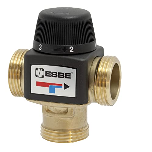 ESBE VTA372 | Temp. 30-70 °C | 3,4 Kvs | Mischautomat Außengewinde G 1" von Bess
