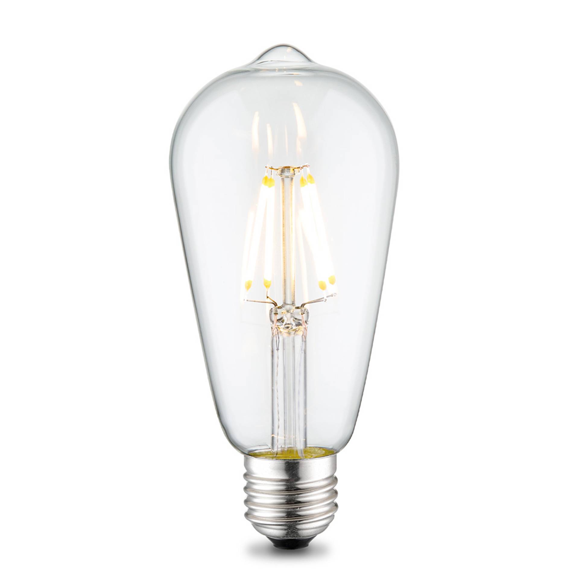 Besselink Licht LED-Leuchtmittel 'Drop Deco' klar E27 4W 350 lm dimmbar von Besselink Licht