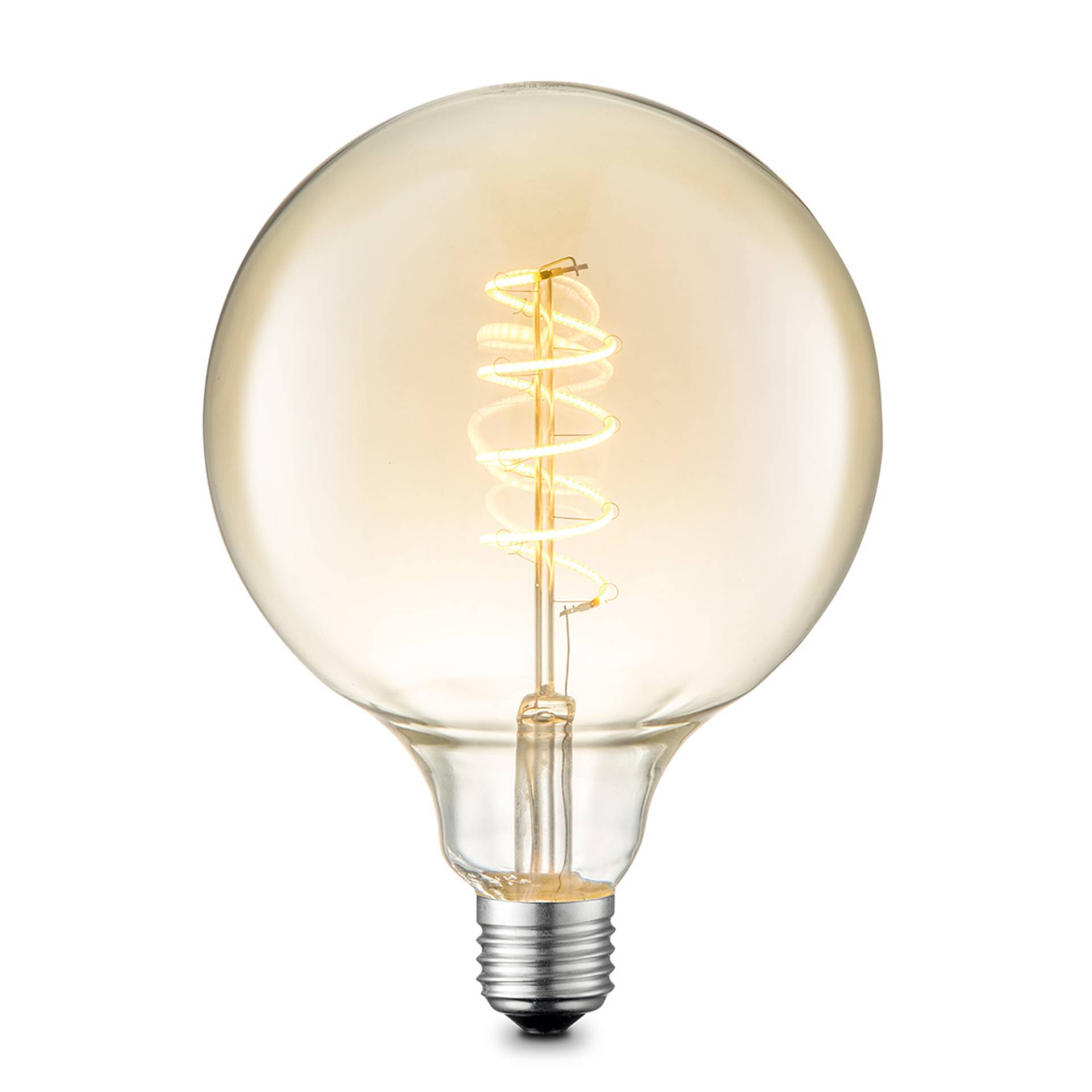 Besselink Licht LED-Leuchtmittel 'Spiral' amber E27 4W 240 lm dimmbar von Besselink Licht