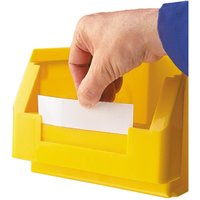 Etiketten für Kappes RasterPlan Sichtlagerkasten, BxH 120 x 32 mm von RasterPlan®