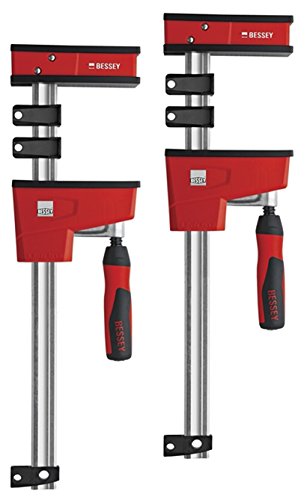 BESSEY K Körper Klemme Twin Pack, rot KRE125-2K-OH von Bessey