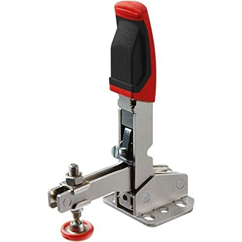 BESSEY STC-VH20 Vertikale Auto-Adjustierung Knebelbefestigung Vernickelte Klemme Vertikaler Flansch Silber von BESSEY