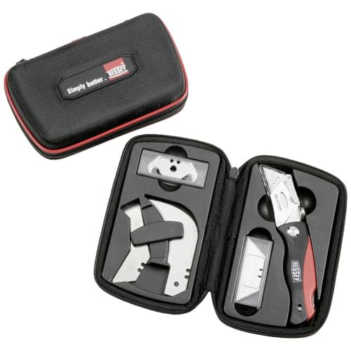 BESSEY Messer-Set DBKPH-SET, 1 x DBKPH-EU, 15 x Trapezklingen DBK-T, 5 x Hakenklingen DBK-H, 2 x Linoleumklingen DBK-L, 2 x Ausstechklingen DBK-A, Gewicht 0,56 Kg BESSEY Messer-Set DBKPH-SET, 1 x DBKPH-EU, 15 x Trapezklingen DBK-T, 5 x Hakenklingen DBK-H, 2 x Linoleumklingen DBK-L, 2 x Ausstechklingen DBK-A, Gewicht 0,56 Kg von BESSEY
